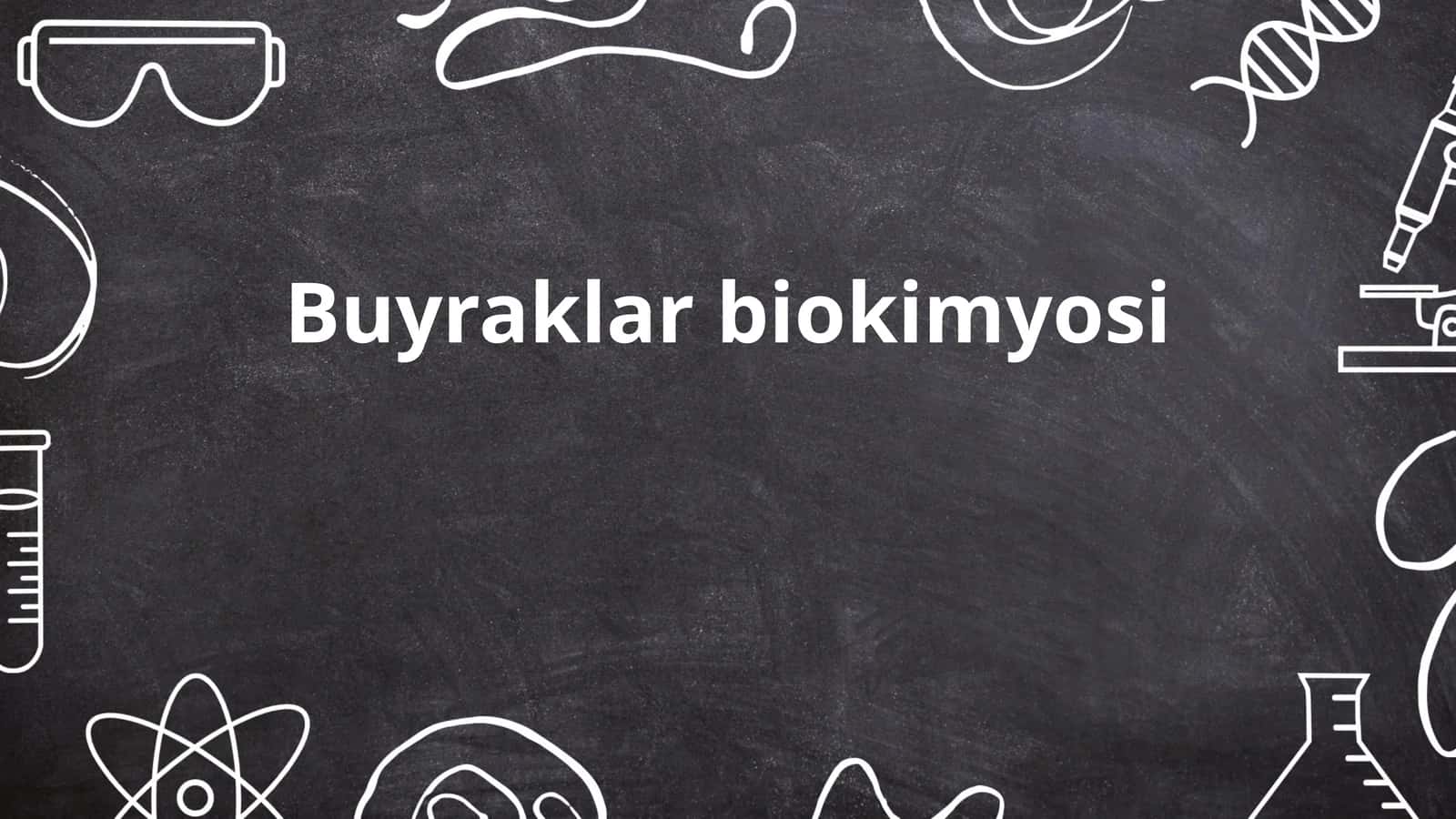 Buyraklar biokimyosi 1