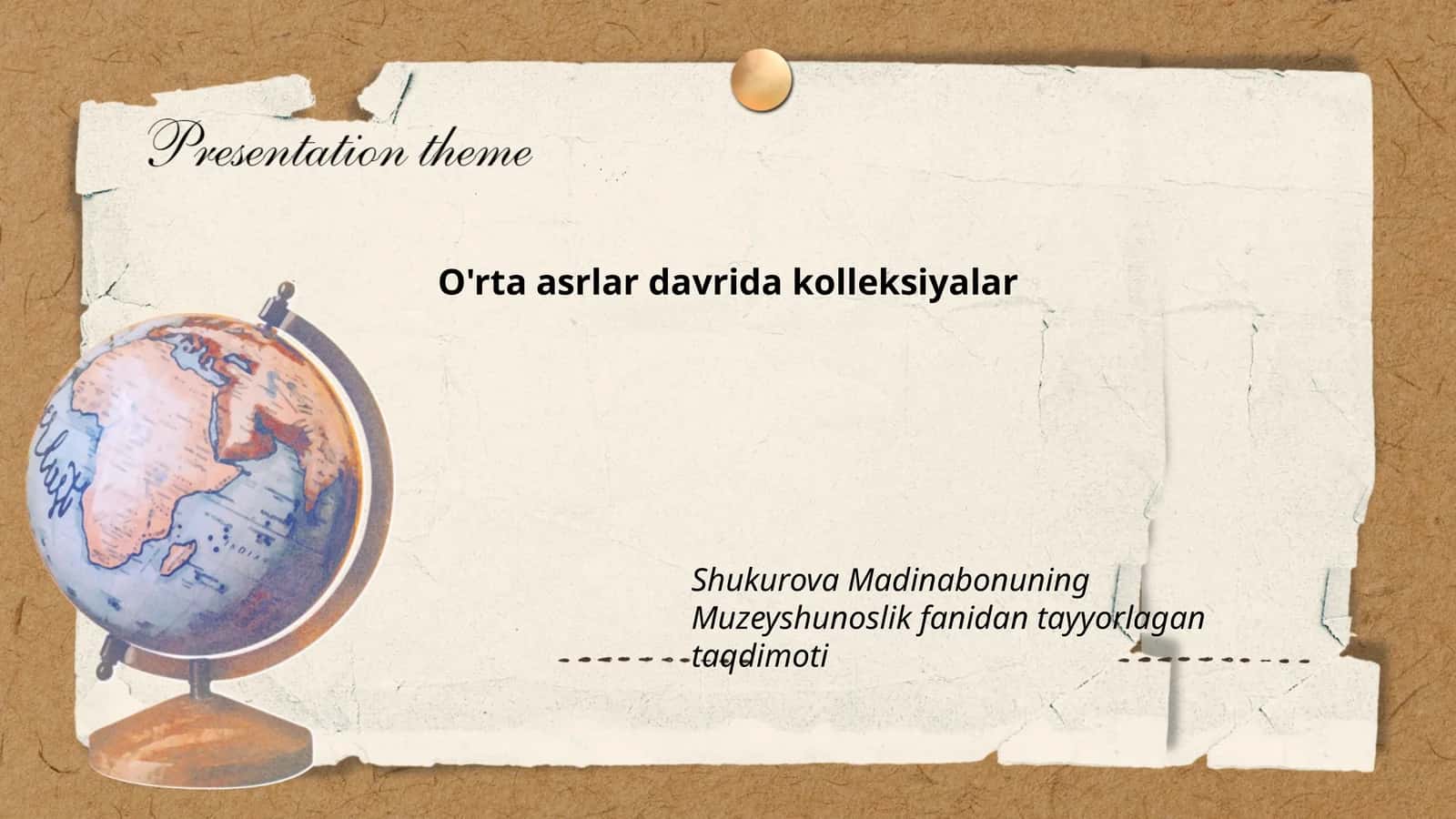 O'rta asrlar davrida kolleksiyalar 1