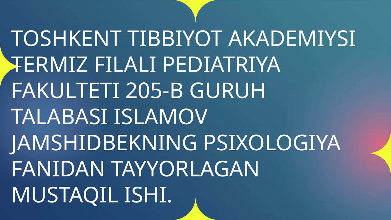 Sharq Mutaofakkirlarining Psixologik Qarashlari 1