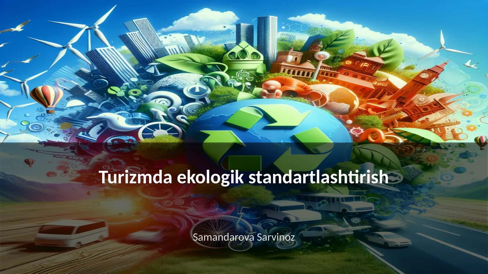 Turizmda ekologik standartlashtirish 1