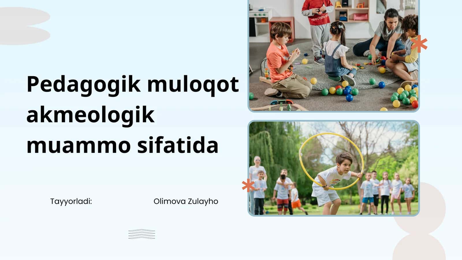 Pedagogik muloqotakmeologik muammosifatida 1
