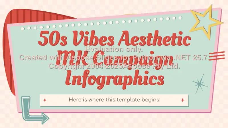 50s Vibes Aesthetic MK Campaign Infographics 1