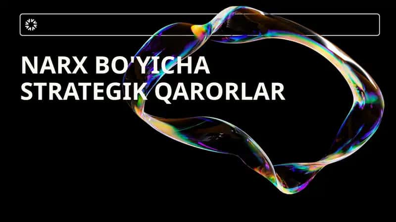Narx bo'yicha strategik qarorlar 1