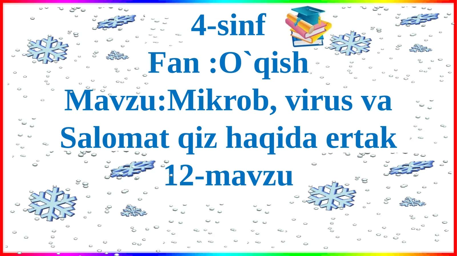 4-sinf Òqish ochiq dars ishlanma 1