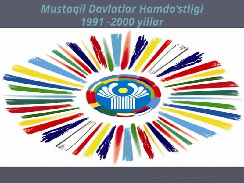 Mustaqil Davlatlar Hamdo’stligi1991 -2000 yillar 1