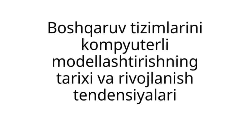 Kompyuter texnologiyalari 1