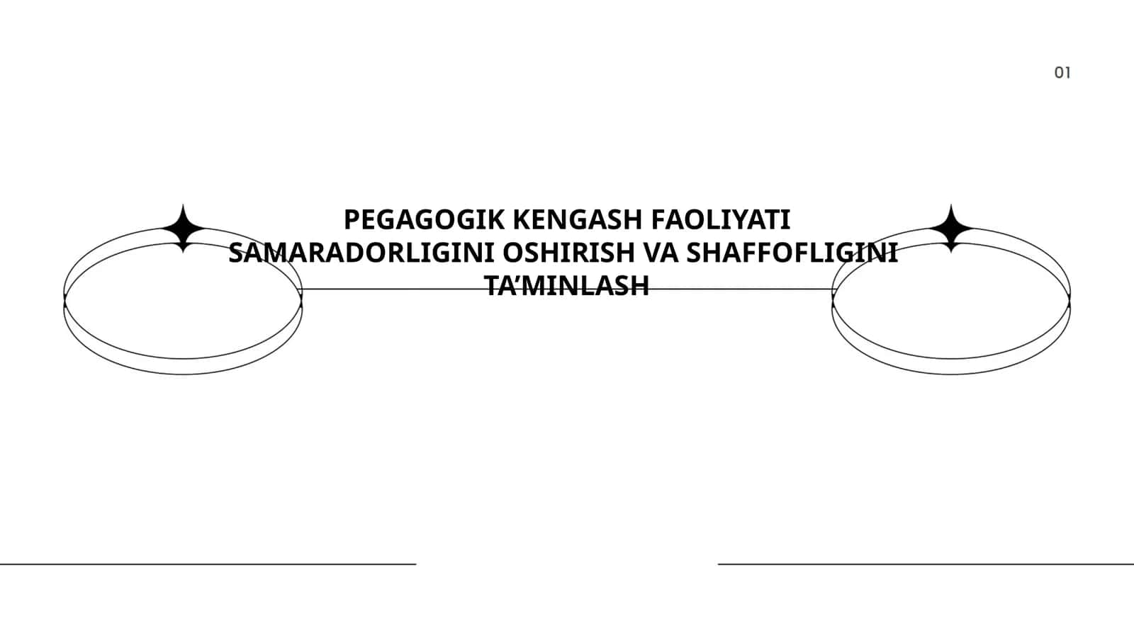 PEGAGOGIK KENGASH FAOLIYATI SAMARADORLIGINI OSHIRISH VA SHAFFOFLIGINI TA’MINLASH 1