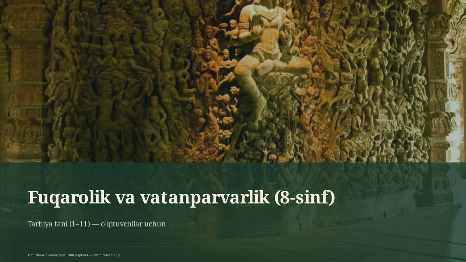Fuqarolik va vatanparvarlik (8-sinf) 1