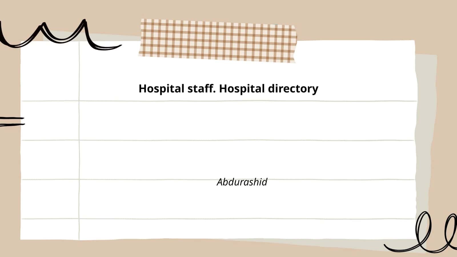Hospital Administration 1