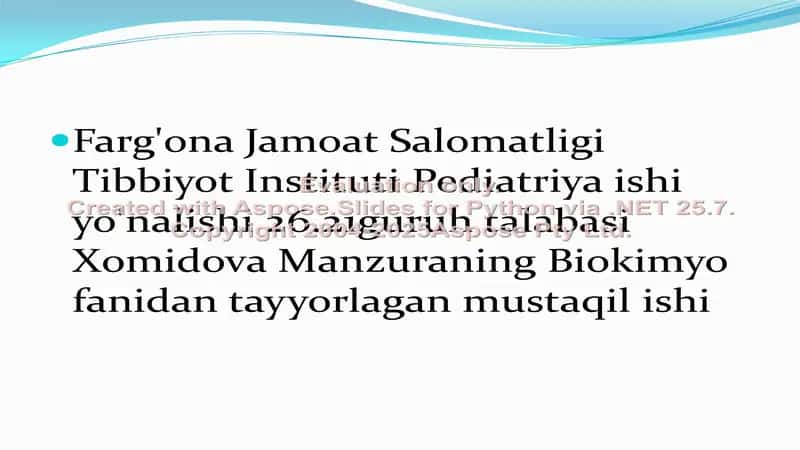 Aterosklerozning kelib chiqish mexanizmi 1