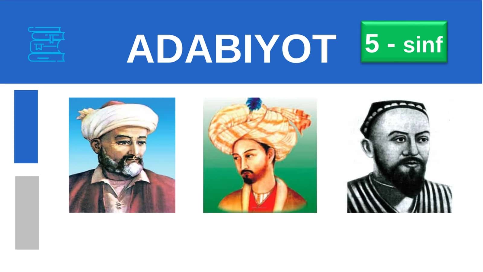 5-sinf. Sa'diy Sheroziyning hayoti va ijodi. Guliston asari 1