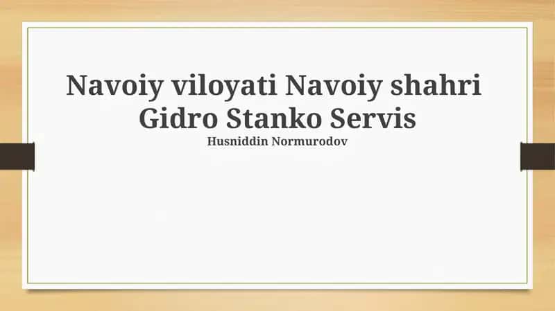 Gidro Stanko Servis 1