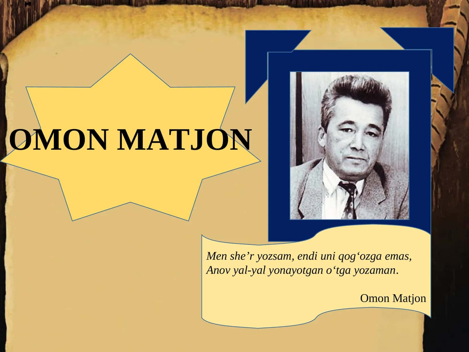 OMON MATJON 1