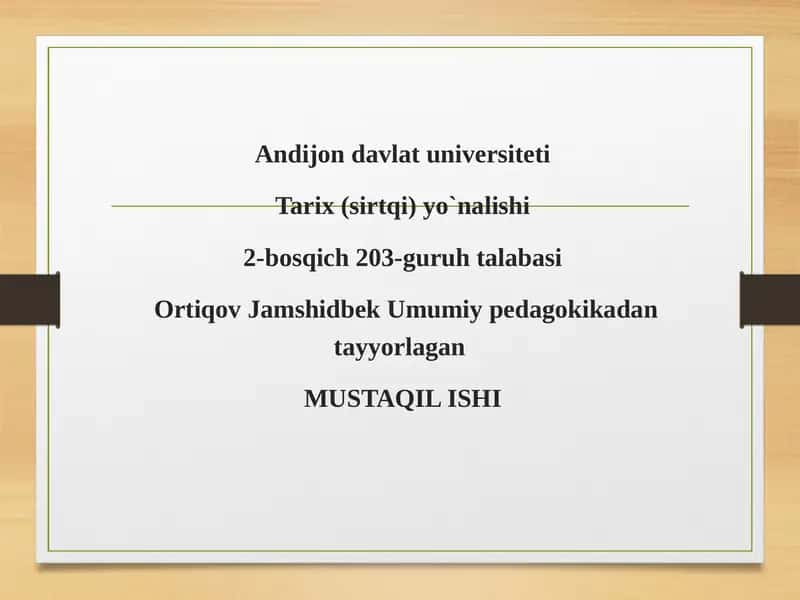 Qadimgi davr pedagogik g‘oyalari 1