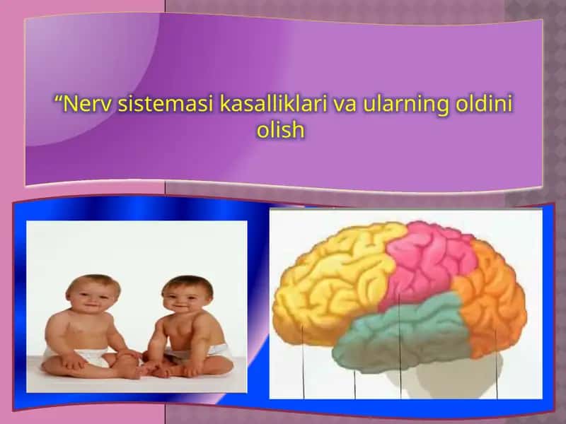 Nerv sistemasi kasalliklari 1