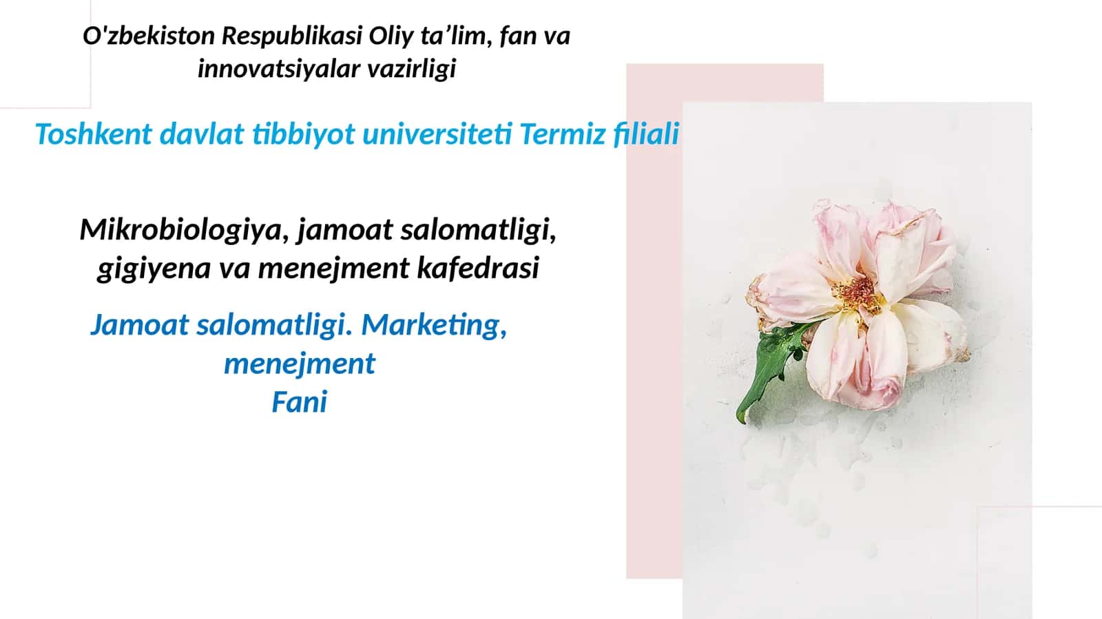 Aholi orasida turmush tarzini targʻib etish 1
