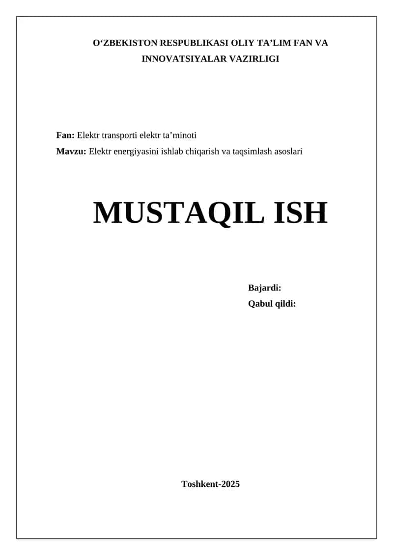 Elektr transporti elektr ta’minoti 1