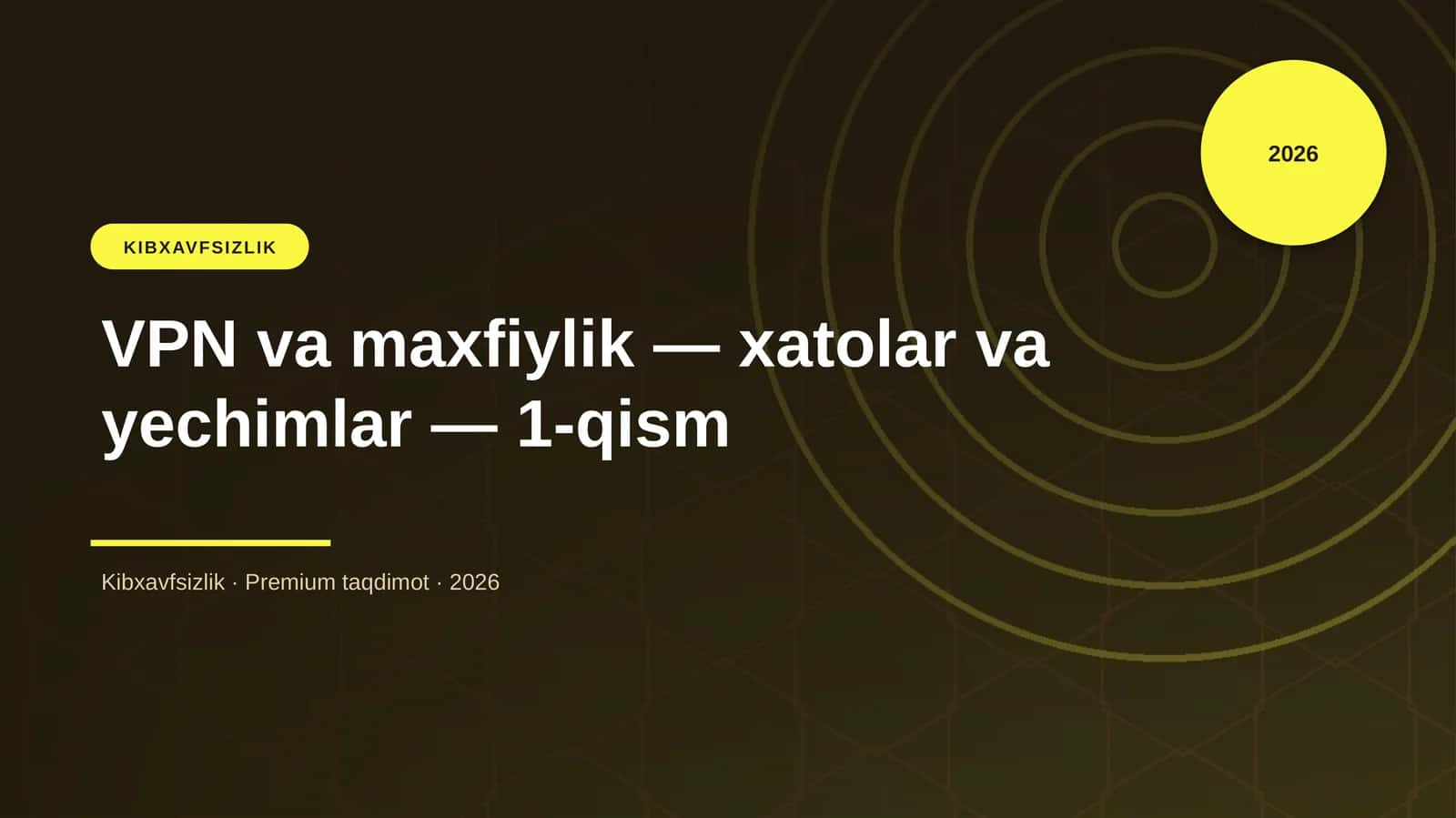 KIBXAVFSIZLIK 1