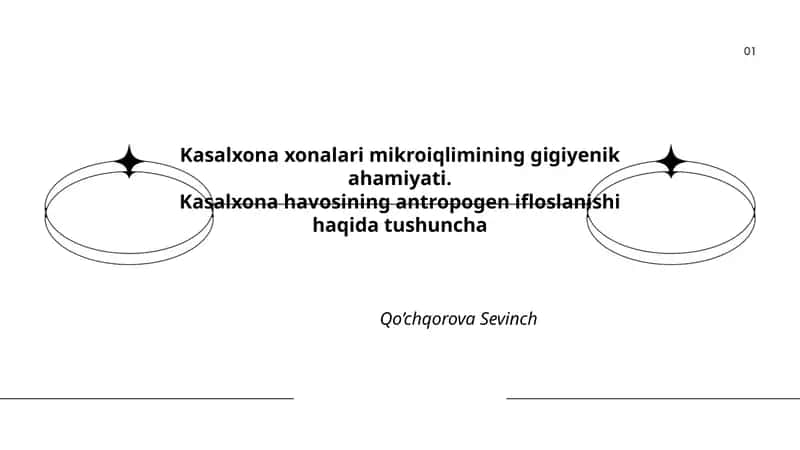 Kasalxona xonalari mikroiqlimining gigiyenik ahamiyati 1