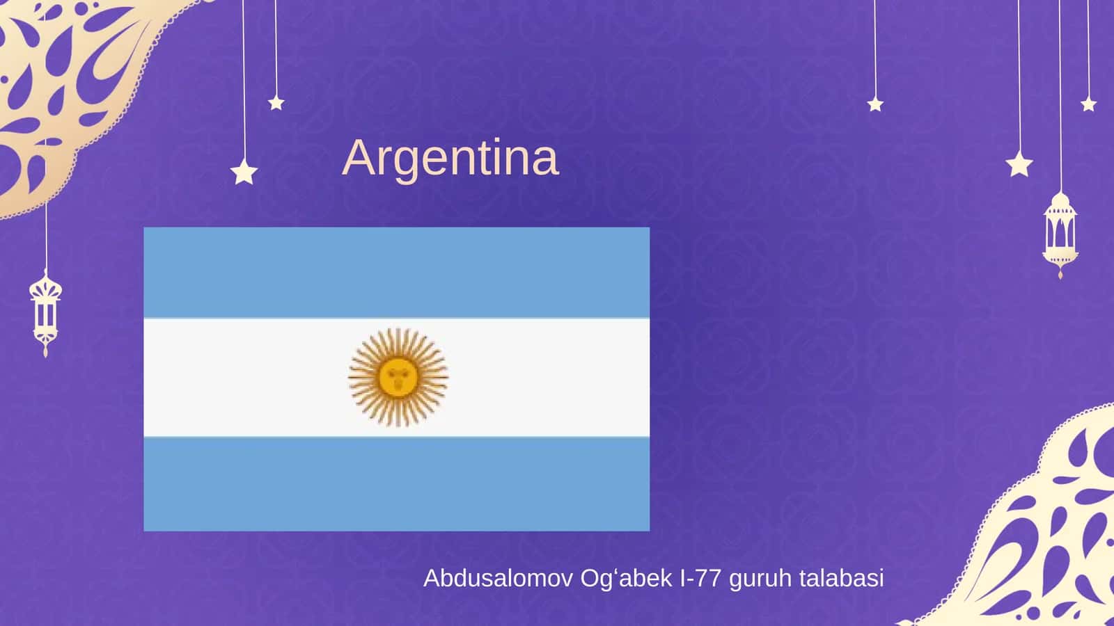 Argentina 1