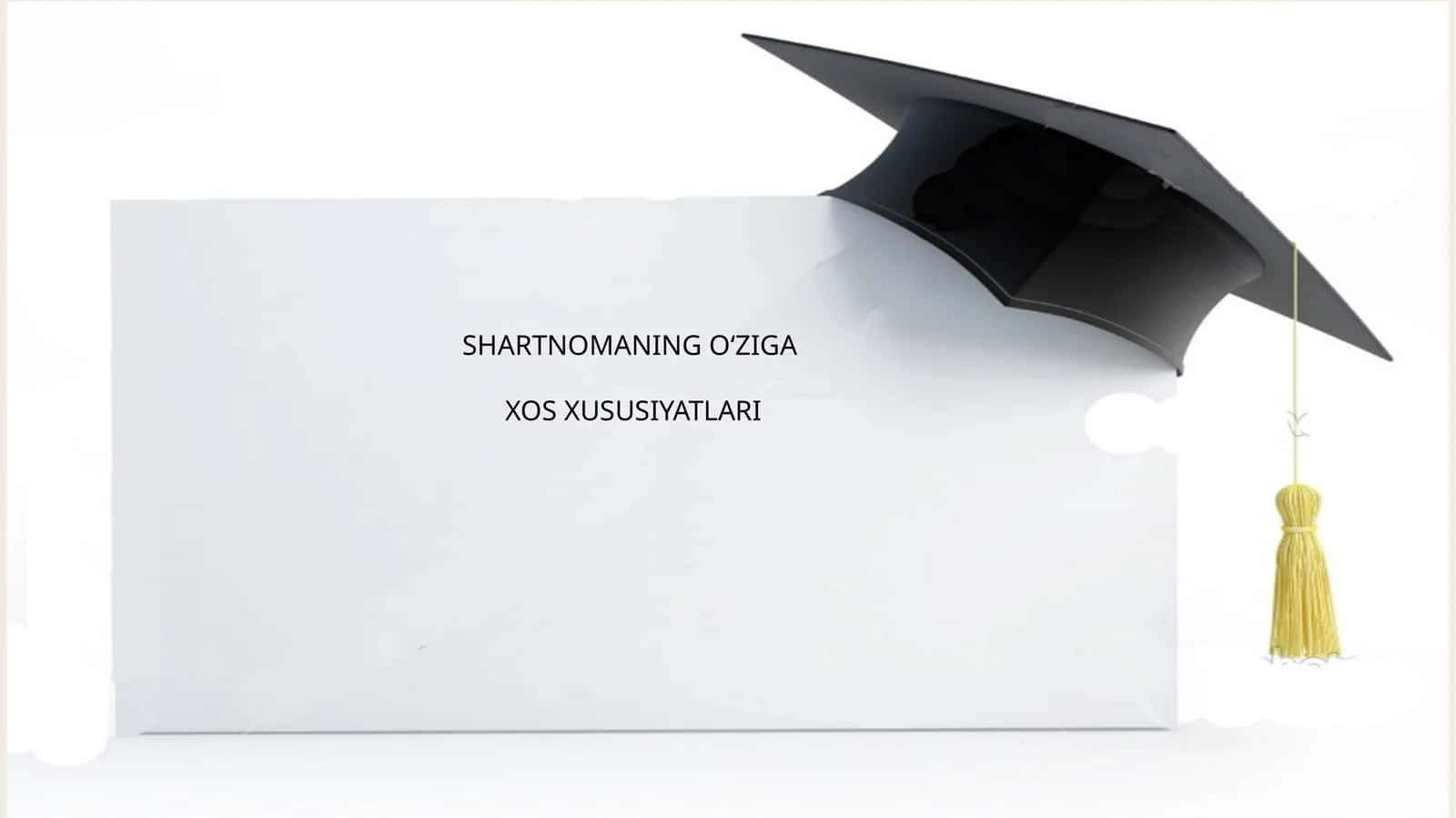 Shartnoma 1