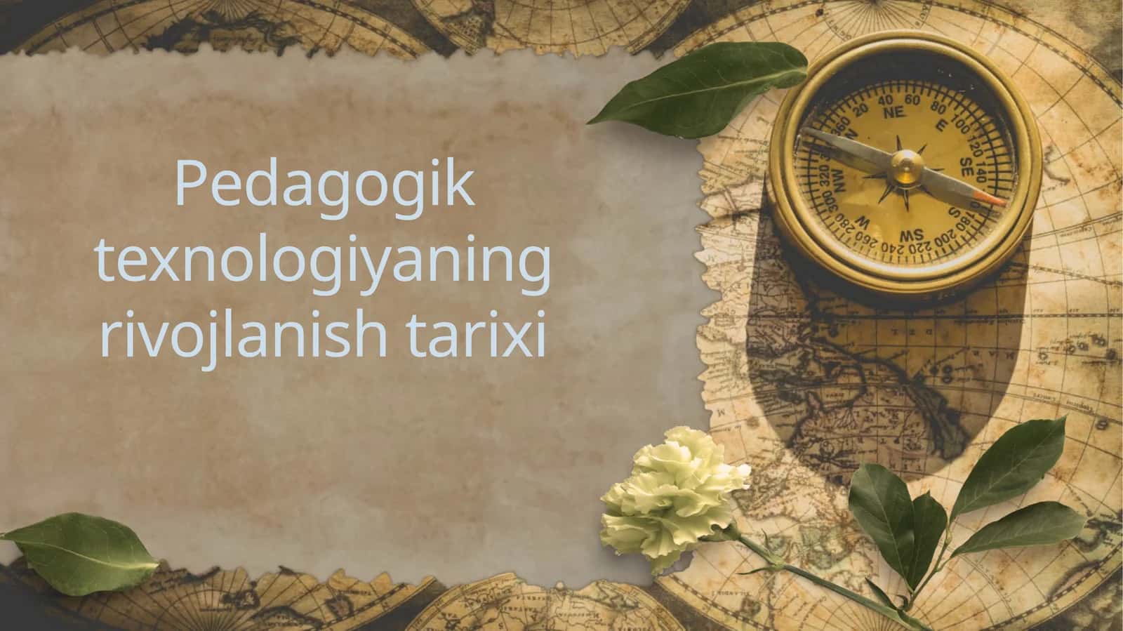 Pedagogik texnologiyalarning rivojlanishi tarixi 1