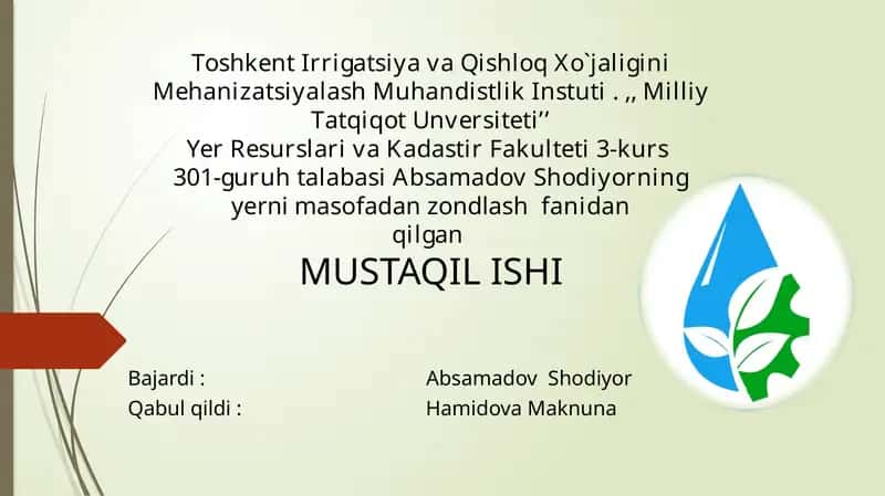 Kosmik suratlarni tasvirga olish 1