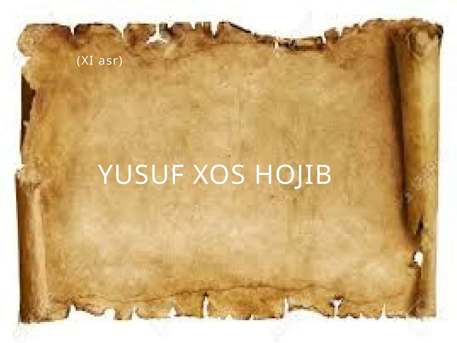 Yusuf Xos Hojib 1