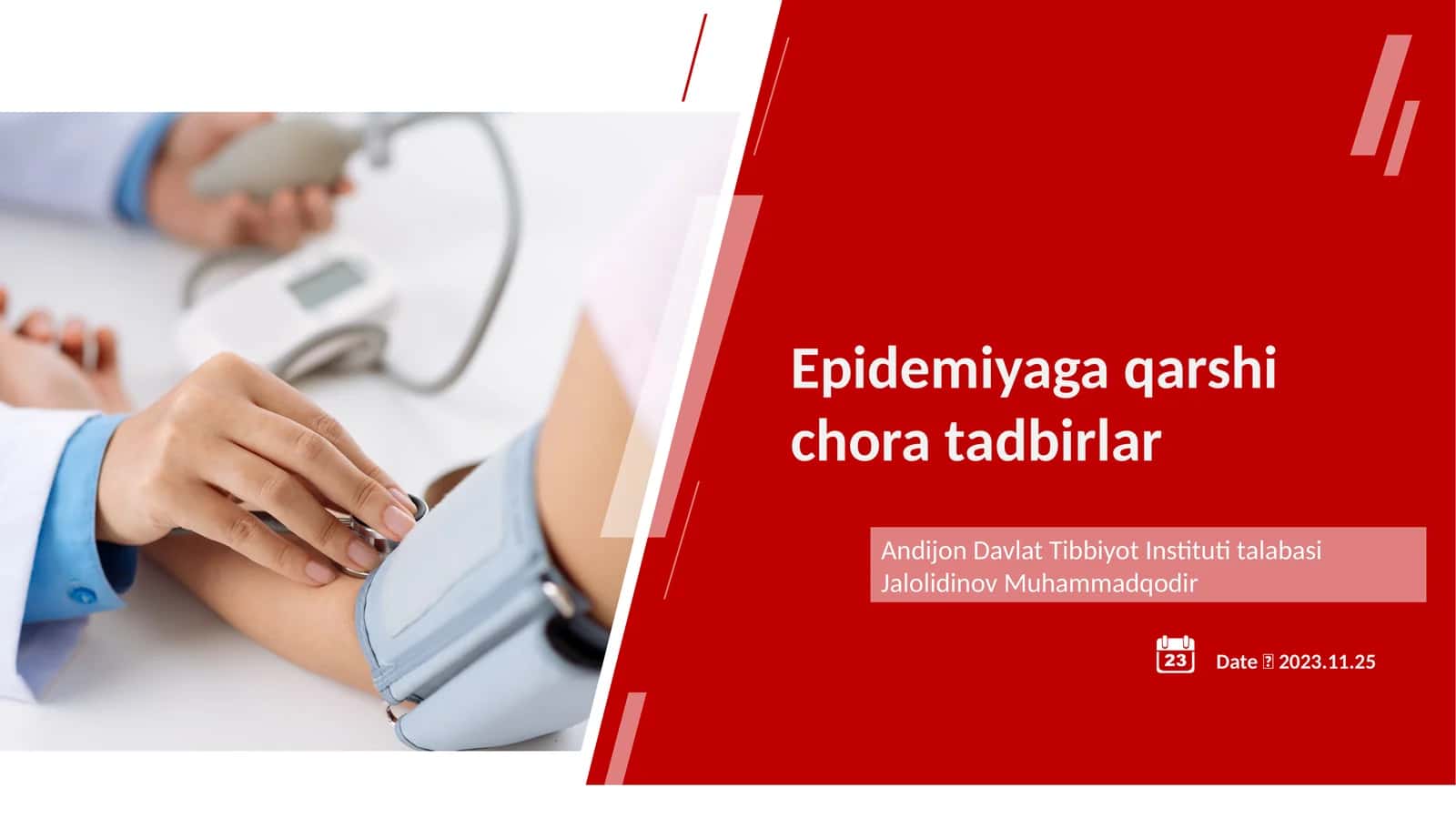 Epidemiyaga qarshi choratadbirlar 1
