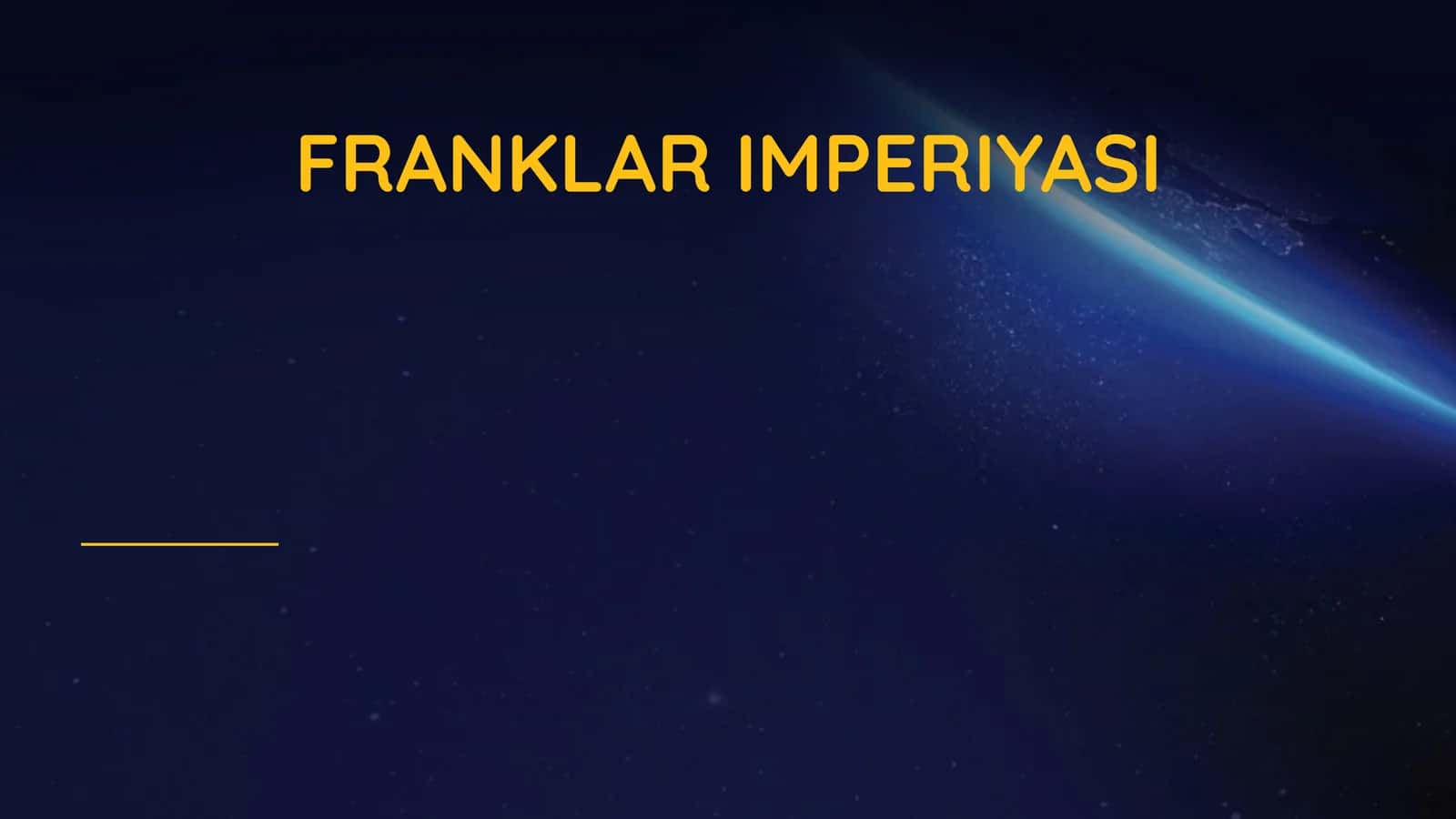 FRANKLAR IMPERIYASI 1