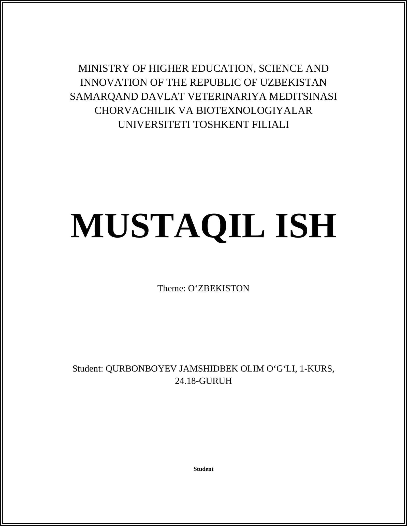 Geography of Uzbekistan 1