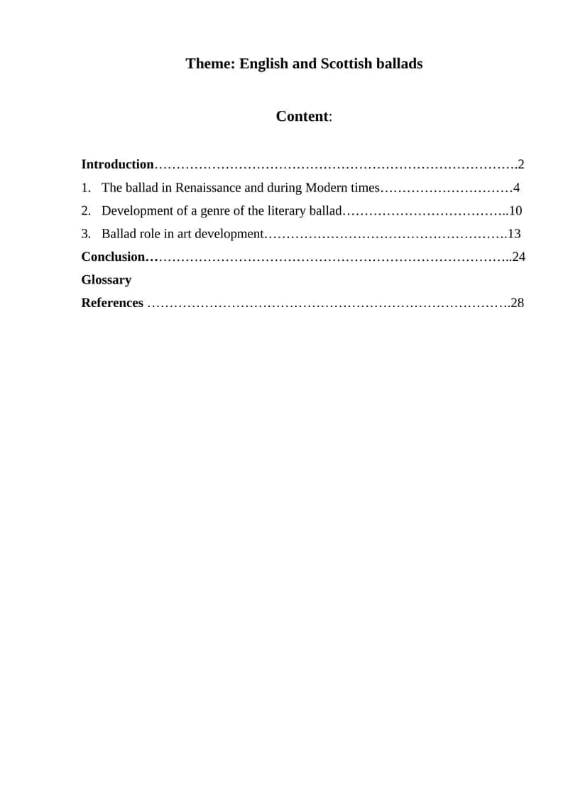 English and Scottish ballads 1