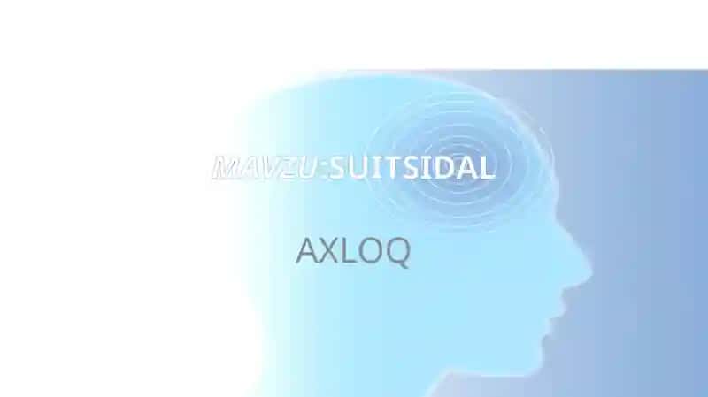 SUITSIDAL AXLOQ