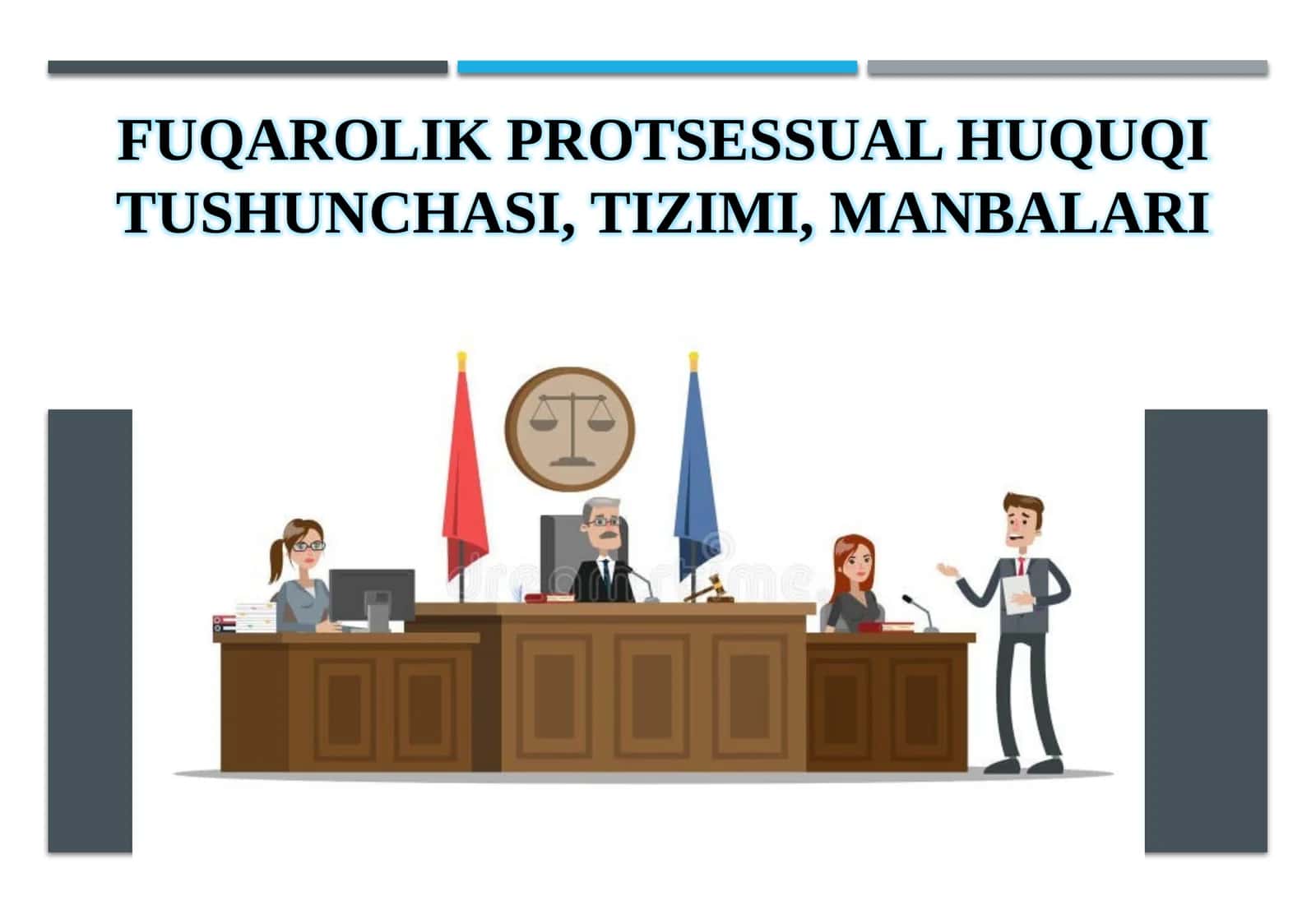 FUQAROLIK PROTSESSUAL HUQUQI TUSHUNCHASI, TIZIMI, MANBALARI 1