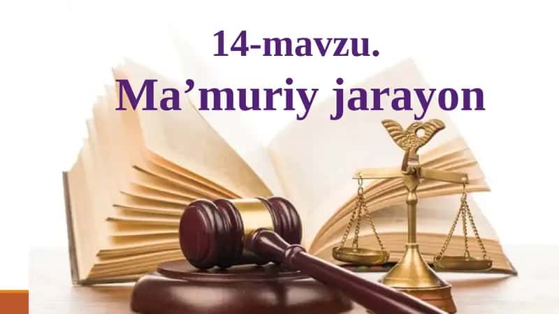 Ma’muriyjarayon 1