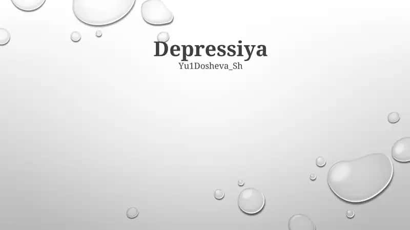 Depressiya 1