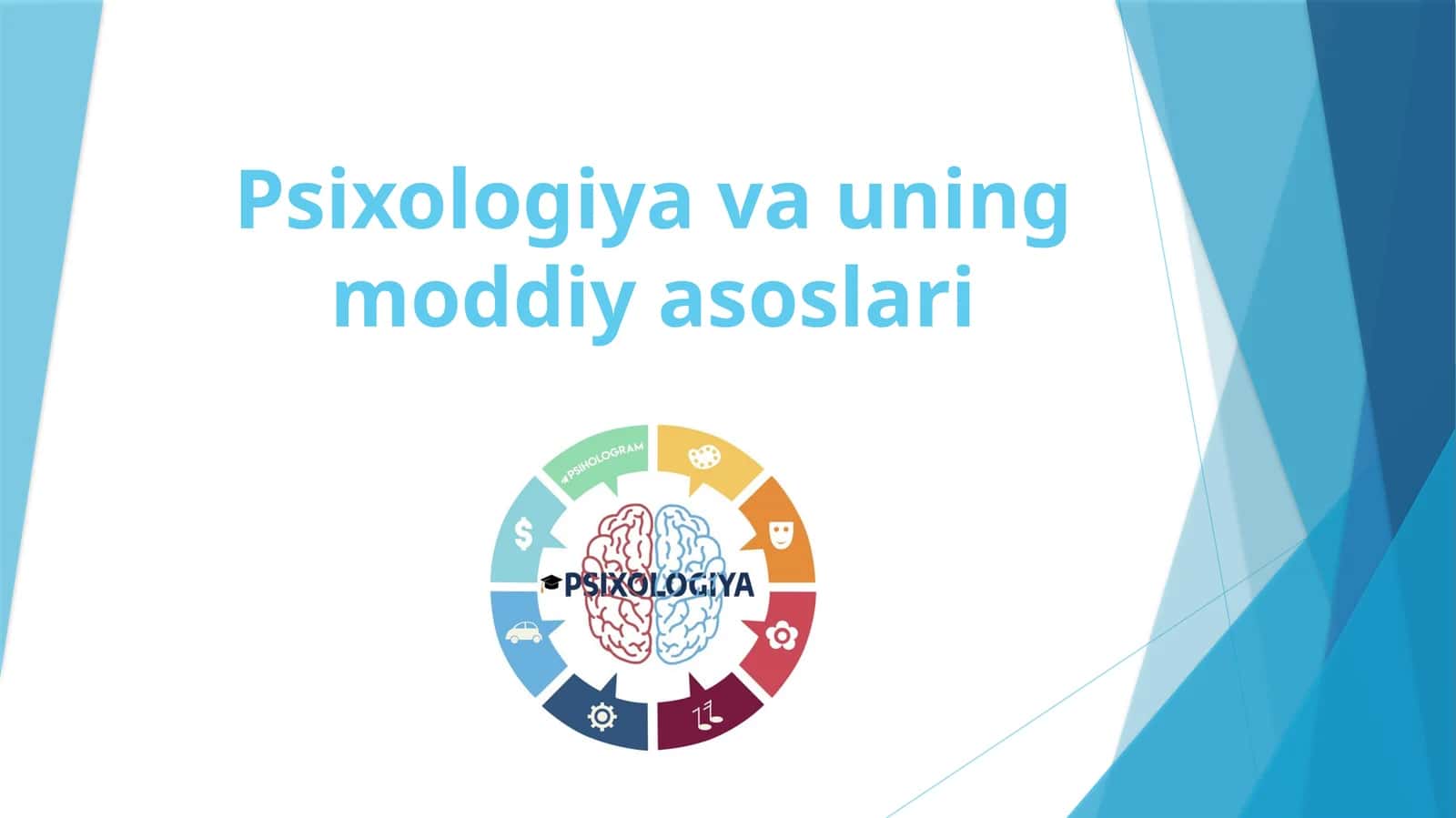 Psixologiya va uning moddiy asoslari 1