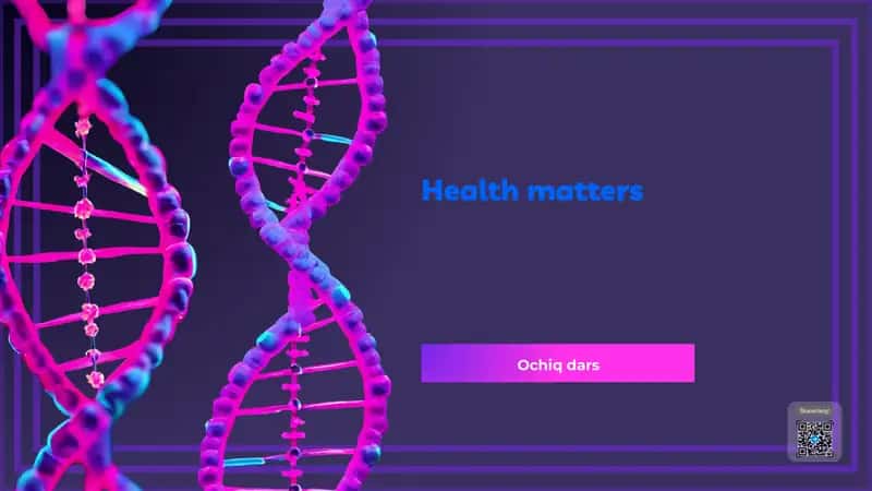 Health matters 1