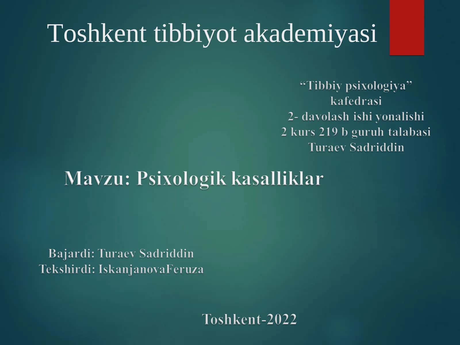 Psixologikkasalliklar 1