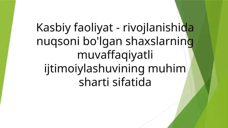 Ijtimoiylashuvning asosiy xususiyatlari 1
