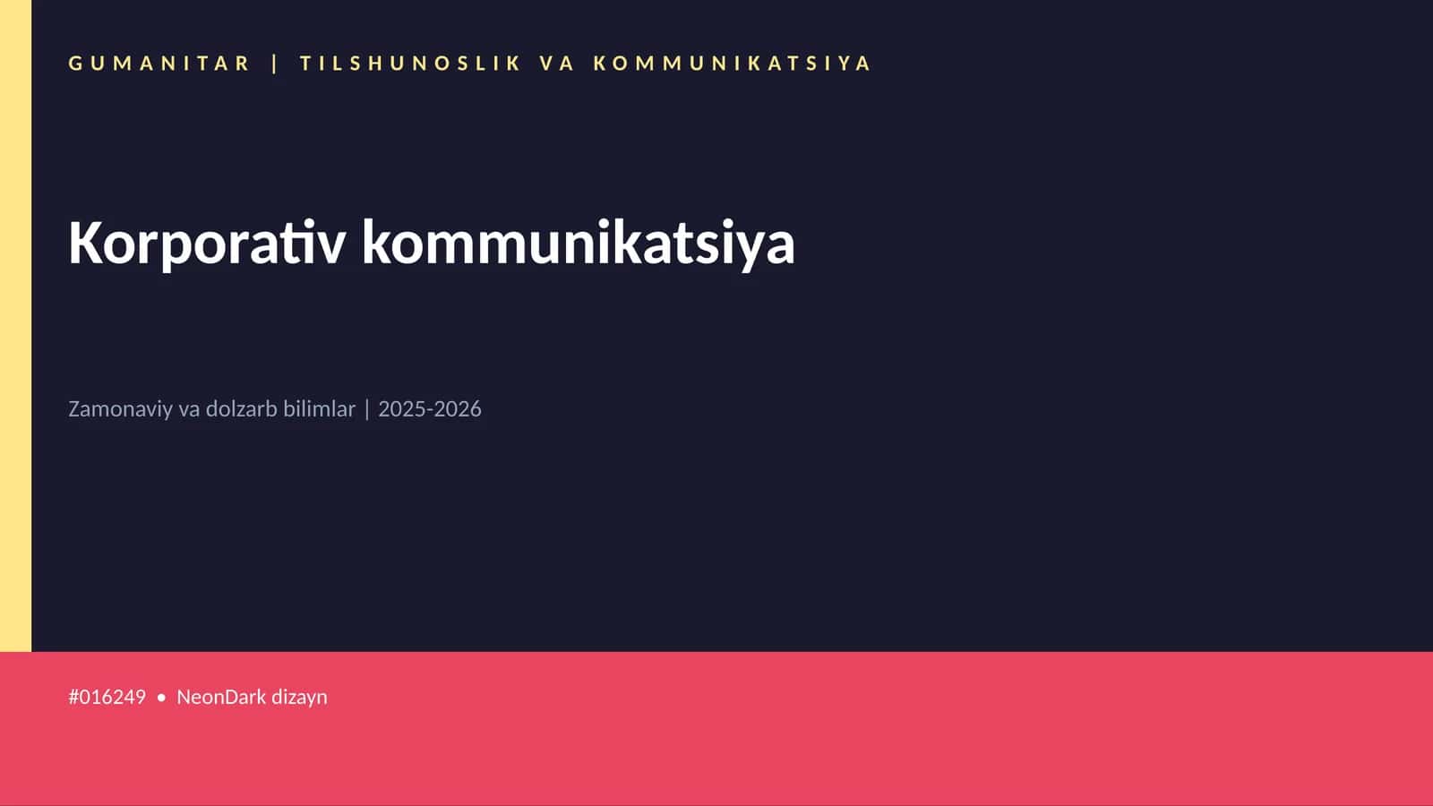Korporativ kommunikatsiya 1