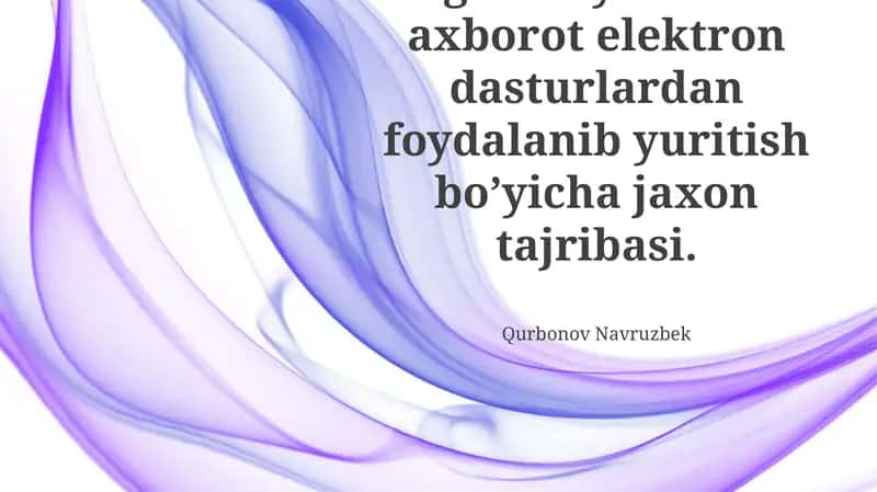 Elektron buxgalteriya hisobi 1
