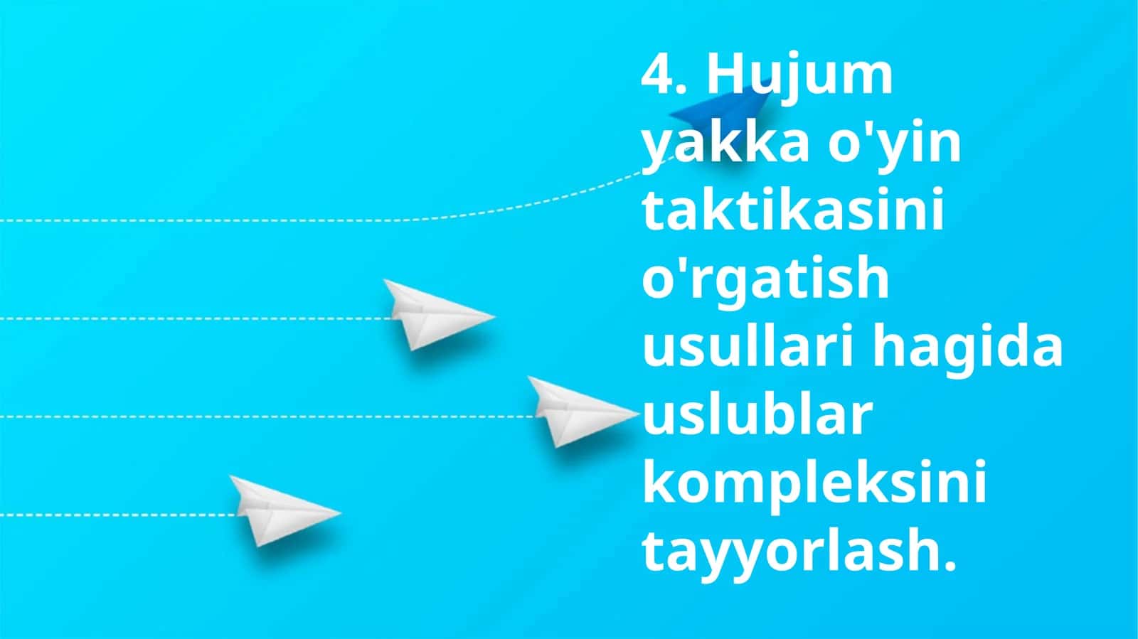 Hujumkorlik taktikasining asoslari 1