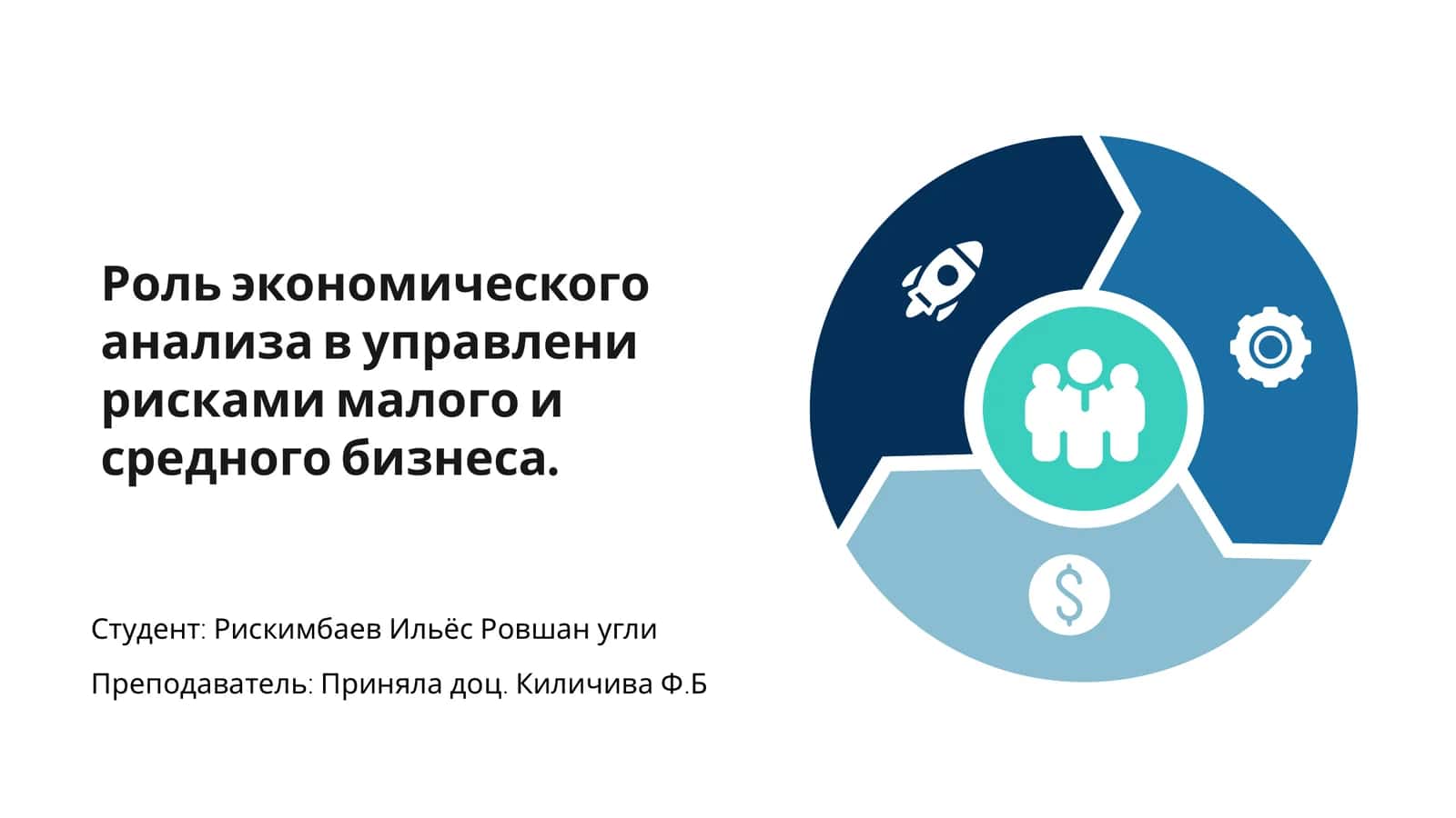Роль экономического анализа в управлении рисками малого и среднего бизнеса 1