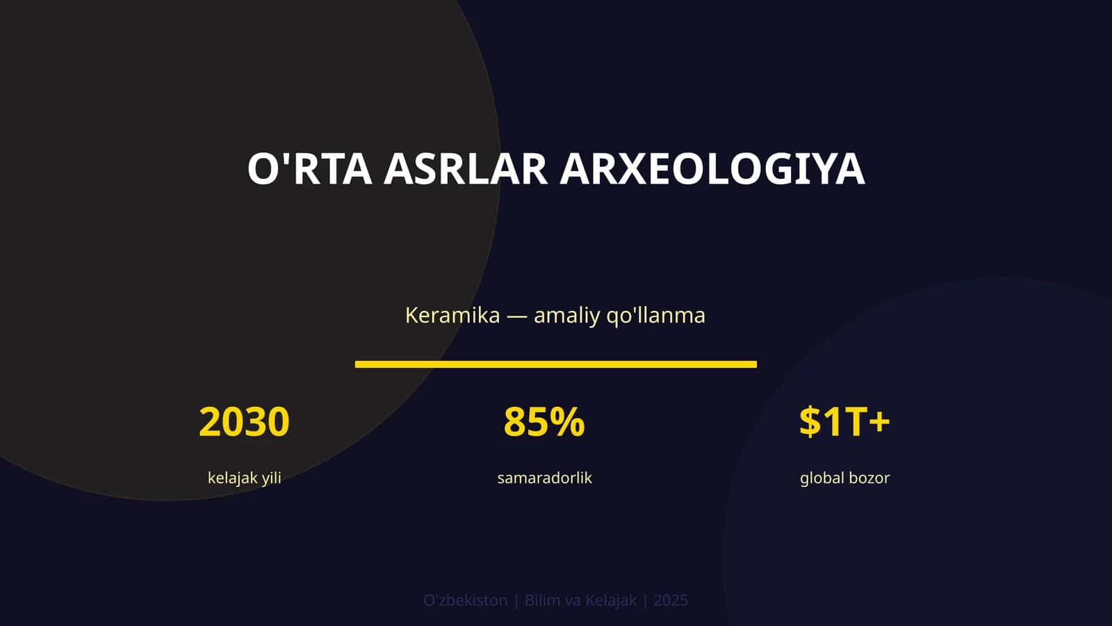 O'rta asrlar arxeologiya - Keramika — amaliy qo'llanma 1