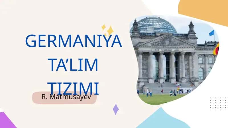 GERMANIYA TA’LIM TIZIMI 1