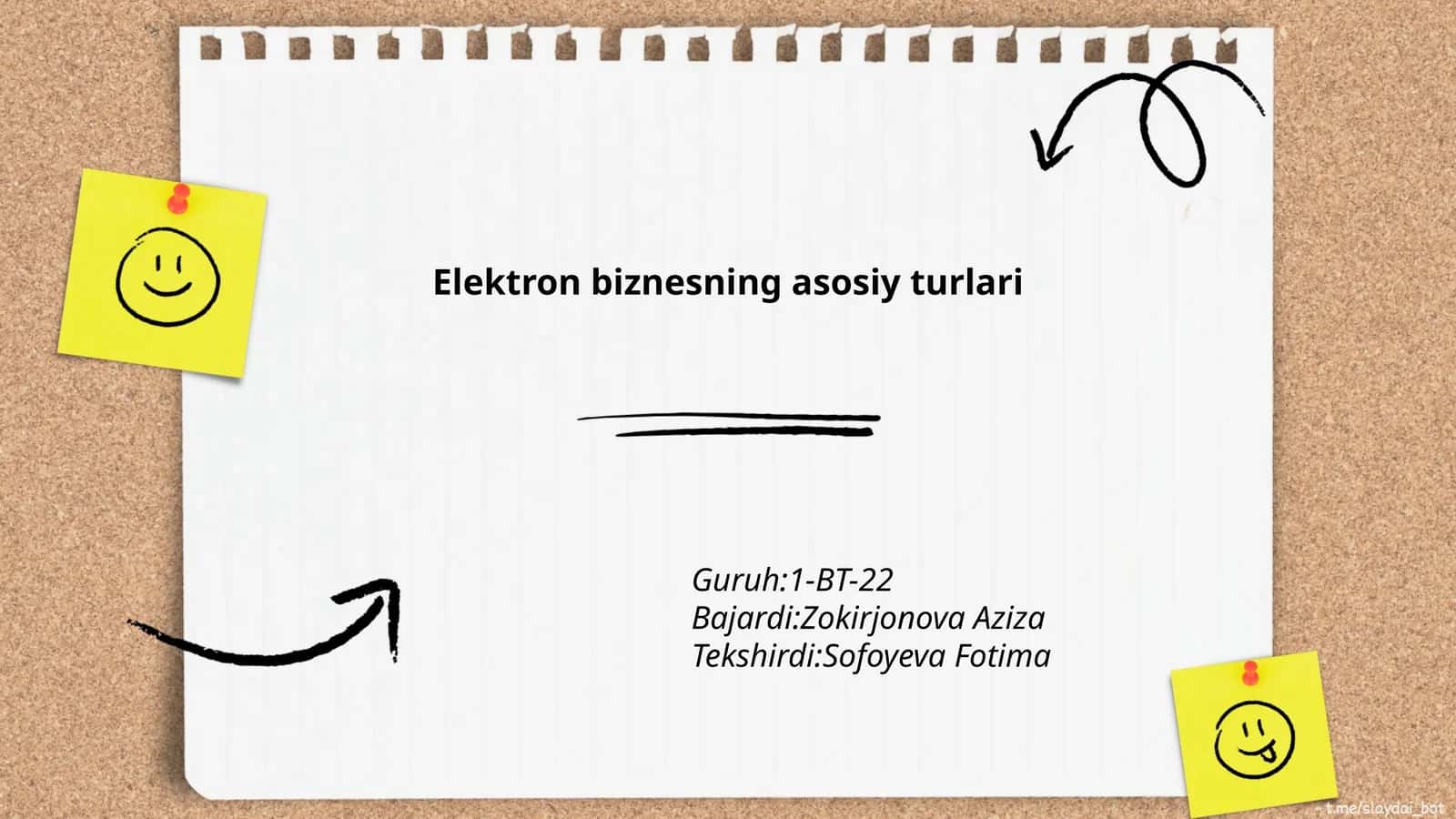 Elektron tijorat 1