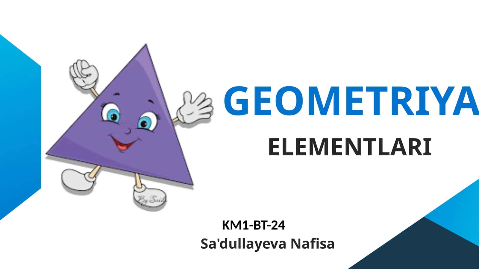 Geometriya Elementlari 1