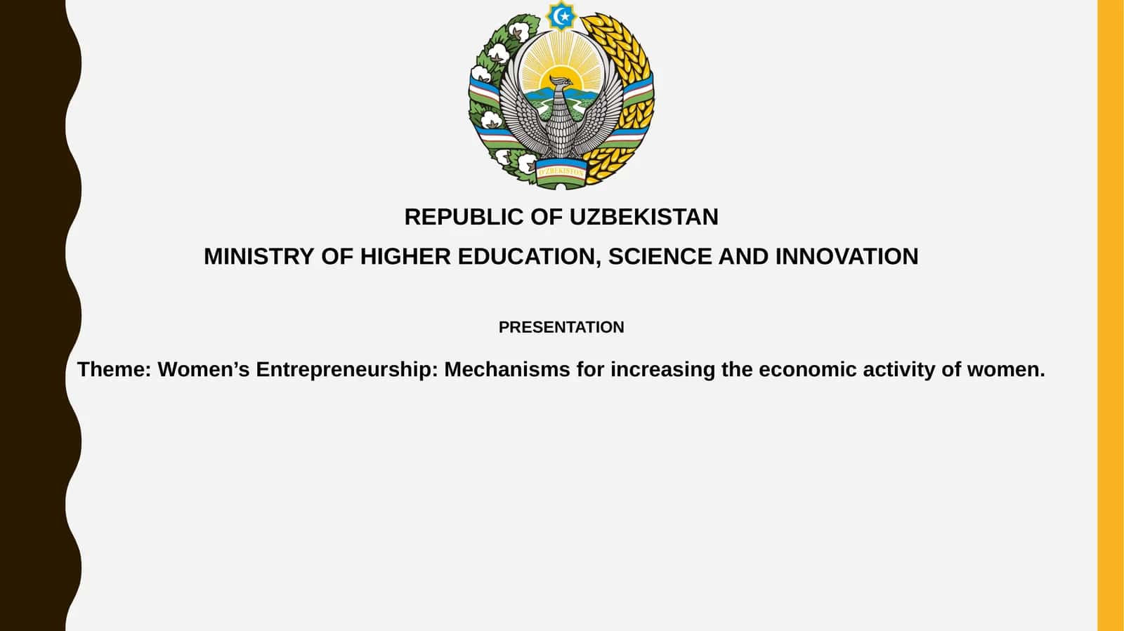 PRESENTATION 1