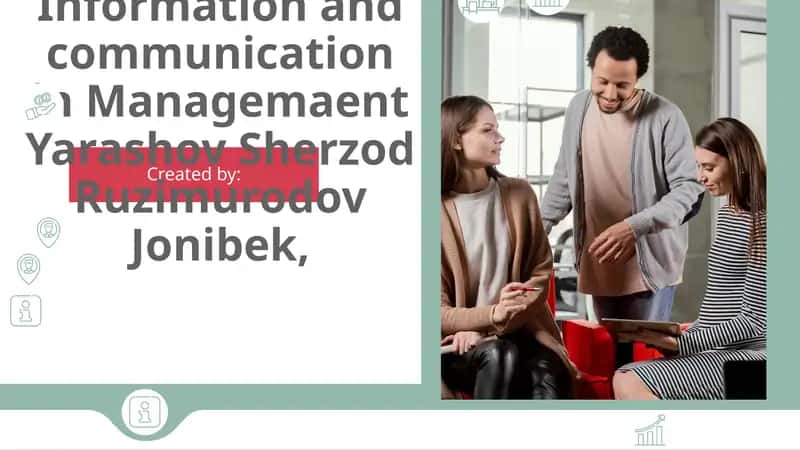 Information and communication in Management 1